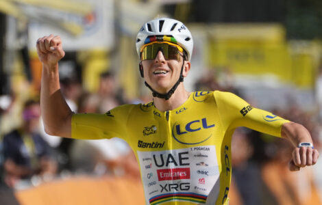 Pogacar launches brilliant attack on Alpe d'Huez to win stage 19 of the Tour and extend lead